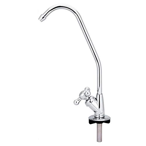 Rubinetto, Rubinetto della Cucina in Lega di Zinco, Filtro per Acqua Potabile RO Ad Osmosi Inversa Cromato, Adatto per Rubinetto della Cucina