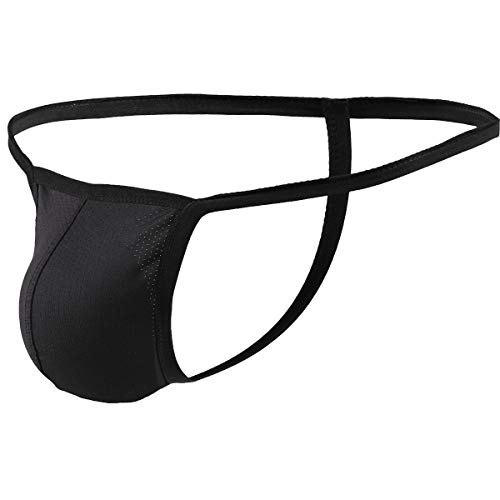 Men Thongs Jockstraps G-String Underwear Low Rise Panties Thongs