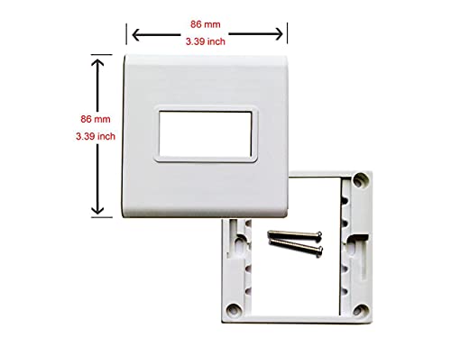 Image of HDMI Multimedia Modular Wall Socket Face Plate Socket Plug Jack Cable or Adapter for Home /Office. (HDMI)