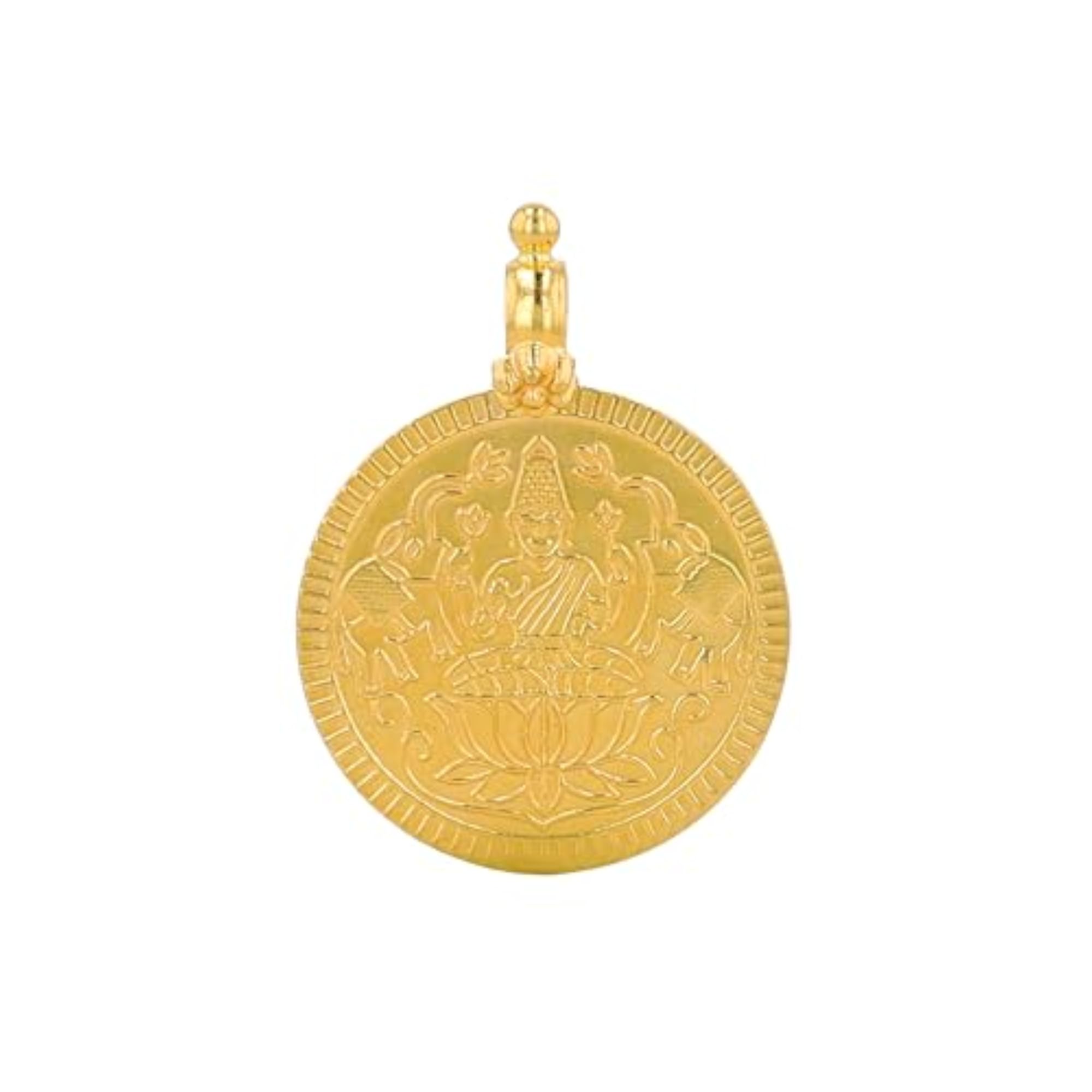 22K Gold Coin Pendant, Festive Gift