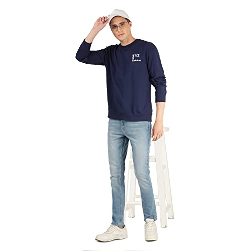 Image of Lee Men's Cotton Round Neck Sweatshirt