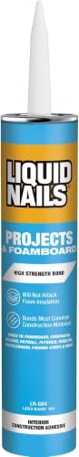 Liquid Nails Latex Projects 10 oz Off-White Interior Projects and Foamboard Adhesive (Pack of 6)