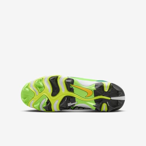 Nike Force Trout 9 Keystone Big Kids' Baseball Cleats (FZ8656-300, Green Strike/Stadium Green/Volt/Black) Size 52