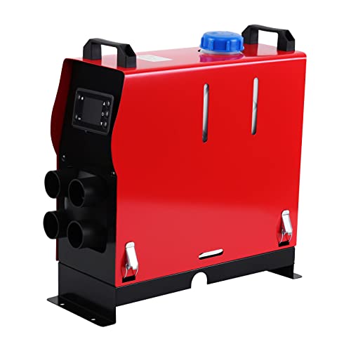 Ambienceo Calentador de Aire Diesel 12V 5KW Display LCD Control Remoto Air Diesel Heater Calentador de Combustible Diesel para Automóvil Camiones Barco Autobús Coche SUV Yates Pickup Motorhome Cover