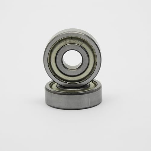 Steinfelder Normteile - 2 Stück Kugellager 6200 ZZ / 10x30x9 mm Rillenkugellager 2x