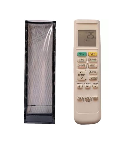 Image of Protective Remote Cover for Daikin Remote Control,PU Leather Cover Holder