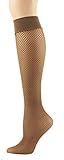 Foot Traffic, Double Fishnet Trouser Socks (Mocha)