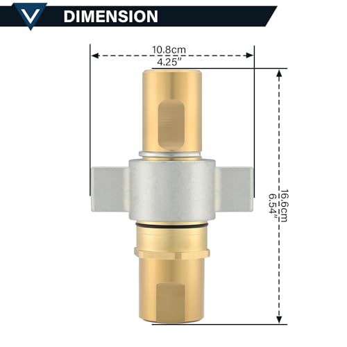 Image of 1 inch NPT Wet-Line Wing Nut Heavy Duty Hydraulic Quick Disconnect Coupler /Coupling Set