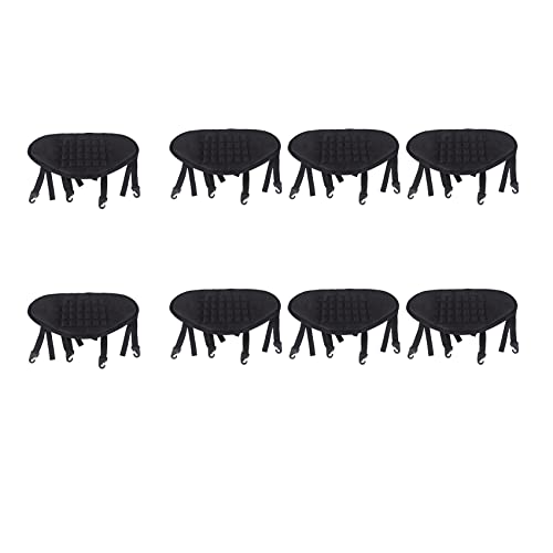 Eoslcusmvl 8Pc Cojín de Kayak Ajustable Canoa Protección del Medio Asiento del Respaldo Asiento del Respaldo Kayak Almohadilla de Respaldo Suave Y Gruesa