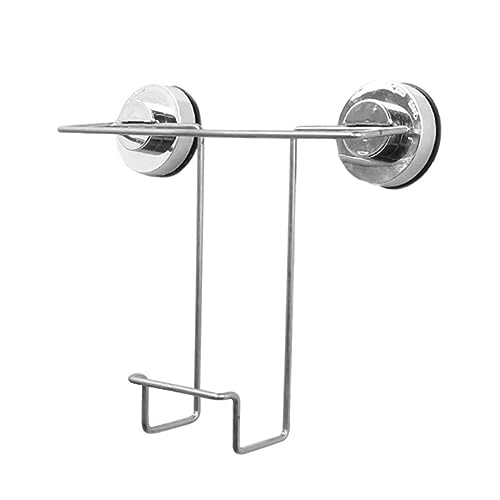 BESPORTBLE Wall-mounted Magazine Rack Toilet Rack Bathroom Hardware Accessories Toilet Book Organizer Bathroom Towel Rack Magazine Stand Magazine Holder Storage Rack Nail Free