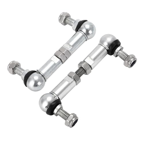 Lowering Link for BMW Touring F11 E61 E39 X5 X6 | for BMW with Rear or Full Air Suspension Adjustable Air Suspension Lowering Link Rod Used to Lower Rear Air suspension Easy to Install (1 Pair)