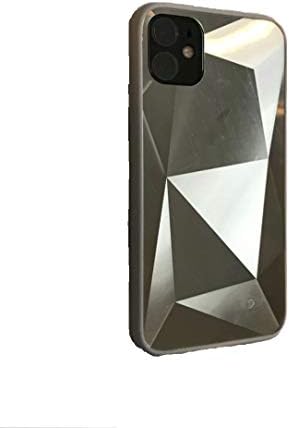 3D Diamond Mirror Mobile Phone Case, iPhone 11 (6 Colours) (Silver)