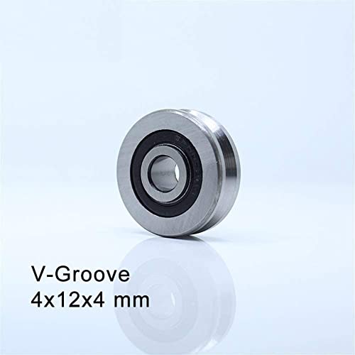 Roulement à rouleaux V Groove résistant pour rail de guidage