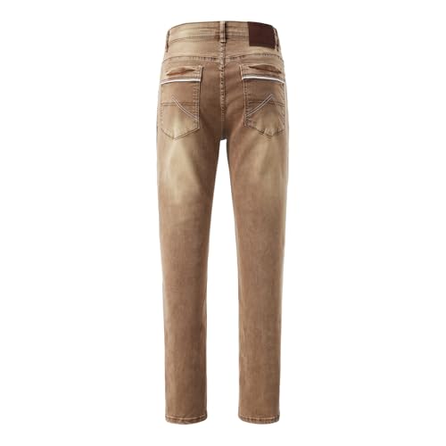 Jean regular homme classique et stretch en denim noir - 5