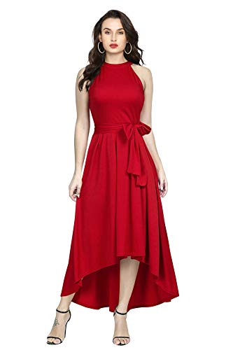 Buy Queen Ellie Women S Western High Low Knee Long One Piece Dress At Amazon In