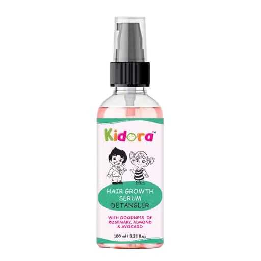 Kidora Baby Hair Growth Serum for K | Detangler for Kids| Goodness of Rosemary, Almond & Avacado | Grows, Strengthens, Hydrates & Protects | Detangler for Kids100 ml-picture-36