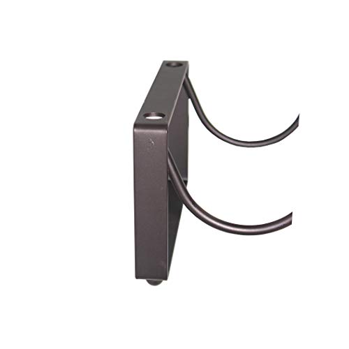 Soporte para 4 botellas de vino de acero inoxidable 45 cm apilable miniatura 3