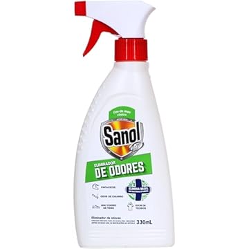 Sanol A7 - Eliminador De Odores 330 Ml Branco