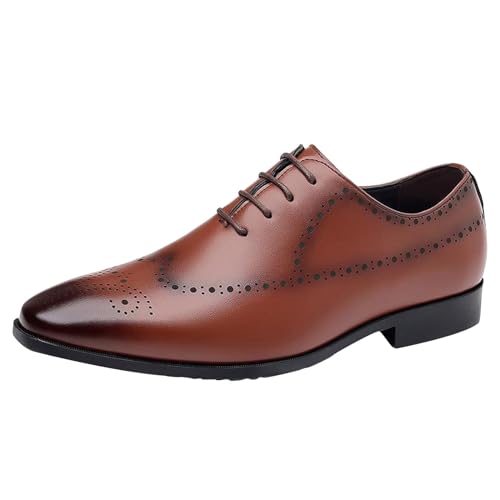 Zapatos Oxford cómodos: calzado con cordones y punta de ala para evitar el cansancio