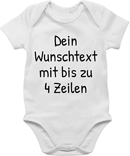 Baby Body Junge Mädchen - Aufdruck selbst gestalten - Wunschdruck Text...