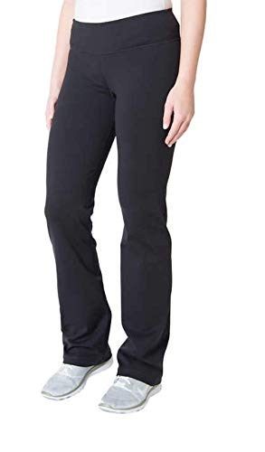 Kirkland Signature Ladies' Pull On Active Pant (Black, Medium Average)