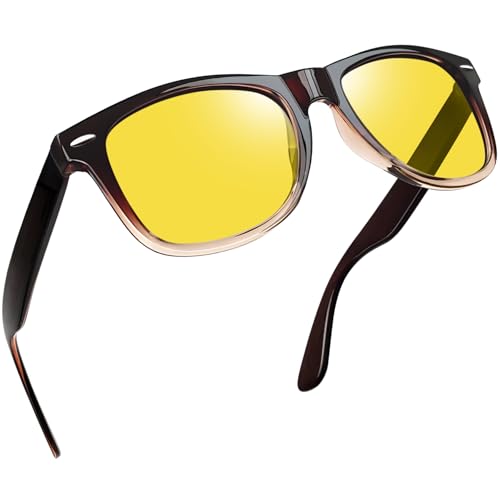 Image of Joopin Square Sunglasses Polarized UV400 Designer Sun Glasses Men Women | Oversized, Plastic Frame, Retro, Vintage, Unisex, Trendy Shades for Driving, Party, Fishing, Business, Costume
