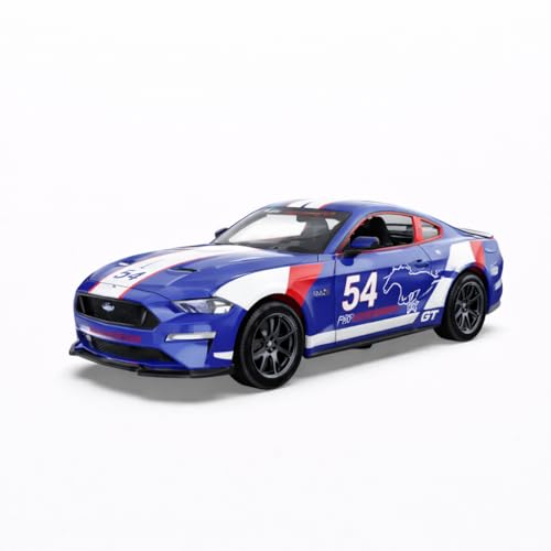 Image of Wizplex MSZ Official Licensed Ford Mustang GT Diecast Model Car 1:32 Scale | Light & Sound | Pull Back Action | Metal Muscle Toy | Collectible Display & Gift