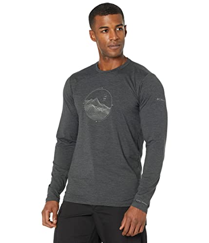 Image of Columbia Men's Regular Fit Tech Trail Graphic Long Sleeve