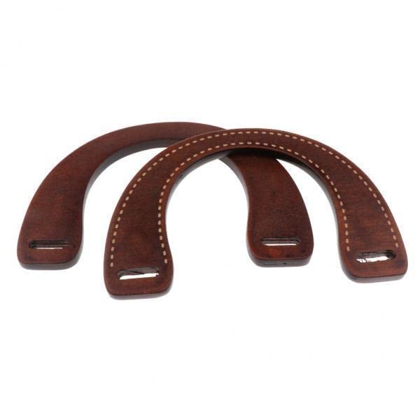 Bnf® 3x2Pieces Wooden U Shaped Bag Handle Replacement for Handbag Purse Clothing, Shoes & Accessories | Womens Handbags & Bags | Handbag Accessories-picture-29