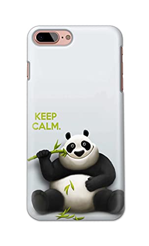 Image of PRINTFIDAA� Printed Hard Back Cover Case for Apple iPhone 7+ Plus | iPhone 8+ Plus Back Cover (Cartoon Panda) -2808