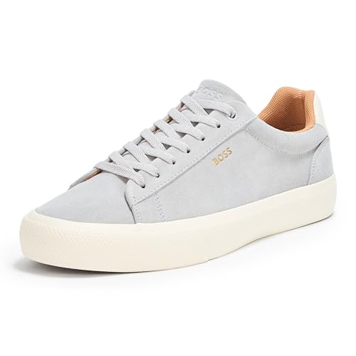 Image of BOSS Men's Aiden Suede Low Top Sneaker