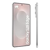 Samsung Galaxy S25 Edge AI Smartphone, Galaxy AI, Android Smartphone, 12GB Memory, 512GB Storage, 200 MP Camera, Long Battery Life, Titanium Silver, 3 Year Samsung Extended Warranty (UK Version)