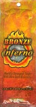 5 Bronze Inferno Hot Sizzling Bronzer Tanning Lotion Packets by Ultimate