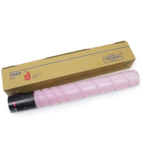 TLCGQF Cartucho Copiadora Digital Compatible Tn514 Para Konica Minolta Bizhub C458 C558 C658 Toner 4 Color Material De Oficina,Rojo