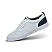 Produktbild bugatti Bequeme Schnürschuh Memory Foam Elegante Casual Easy Fit Sneaker aus Austauschbaren Einlegesohlen, Weiß, 42 EU