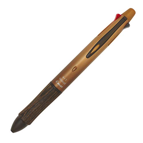 PILOT 限定 4+1ウッド/Wood 【グラデーションレッド】多機能ペン ア 31rsb85MsGL.jpg