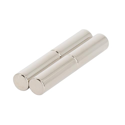 N42 Aignage Néodiamique Pour Les Arts, L'Artisanat, la Fabrication de Modèles, Le Bricolage, Les Passe-Temps, la Science - 8mm dia x 25mm de Long - 3,1kg de...