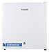 Summit AccuCold FS24L 19" Upright Freezer with 1.4 cu. ft. Capacity, Factory Installed Lock, Manual Defrost, Removable Shelf Removable Shelf and Adjustable Thermostat, in White