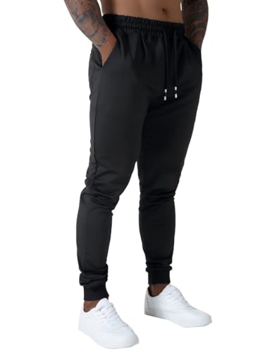 Men's Slim fit Jogging Pants, Suitable for Running and Fitness Activities, Bottom Binding Sports Pants2