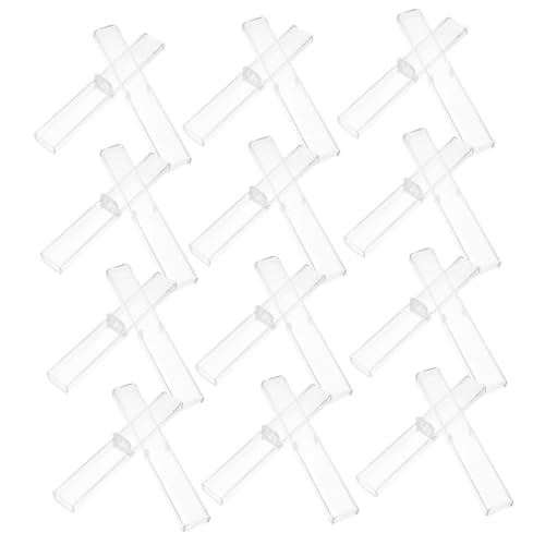 Étuis à stylo transparents et portables : lot de 50 boîtes en plastique léger Angoily