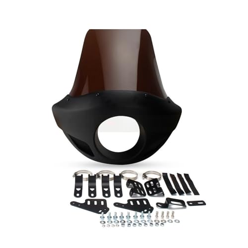 Capot supérieur extérieur de carénage pour FXBB et Fatbob rigide et durable