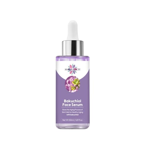 Bakuchiol Serum 50 ml – Plant-Based Retinol Alternative, Anti-Ageing for Sensitive and All Skin Types