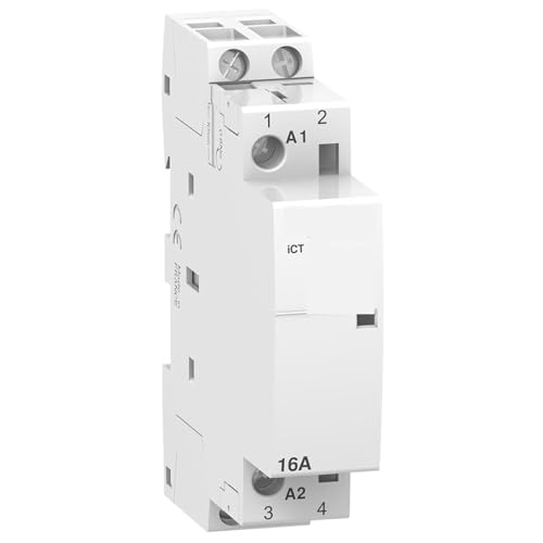 Contacteur CA 2P 2NO 230V 240V 16A 25A 50Hz A9c22712 pour tableau électrique - 2