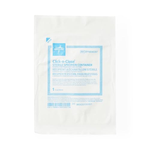 Click N Close Pneumatic Tube Specimen Container, O.R. Sterile, 3 oz.,1,Each,DYND30387Z