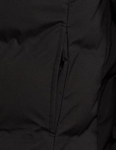 Image of U.S. Polo Assn. Men Men Black Detachable Hood Quilted Puffer Jacket