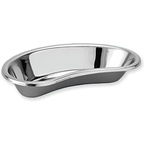GIMA SS-054 Nierenschale, Edelstahl, 12 Zoll, 309 mm x 149 mm x 59 mm Cover