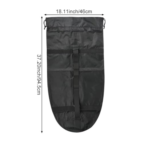 Housse de rangement pliable pour trampoline à grande capacité