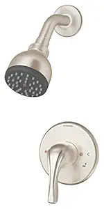 Symmons 9601-PLR-1.5-STN Origins 1-Handle Shower Faucet, Satin Nickel