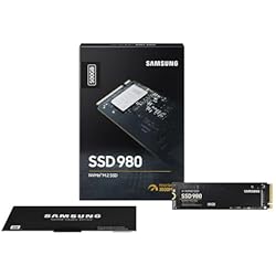 Samsung 980 1 TB PCIe 3.0 (up to 3.500 MB/s) NVMe M.2 Internal Solid State Drive (SSD) (MZ-V8V1T0BW)