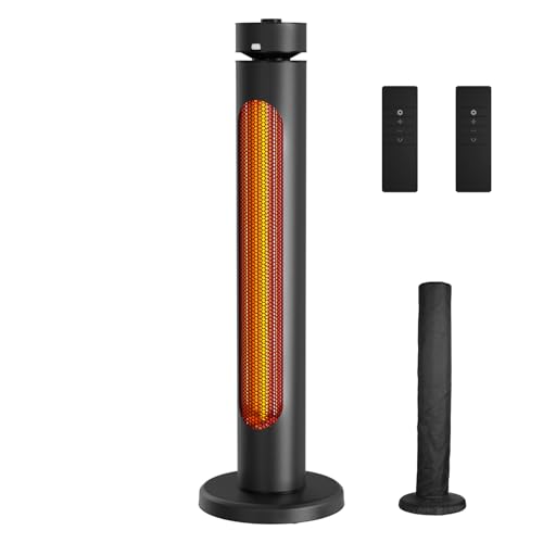 Portable Heater Outdoor Infrared 1500W 8 Heat Levels Product Image